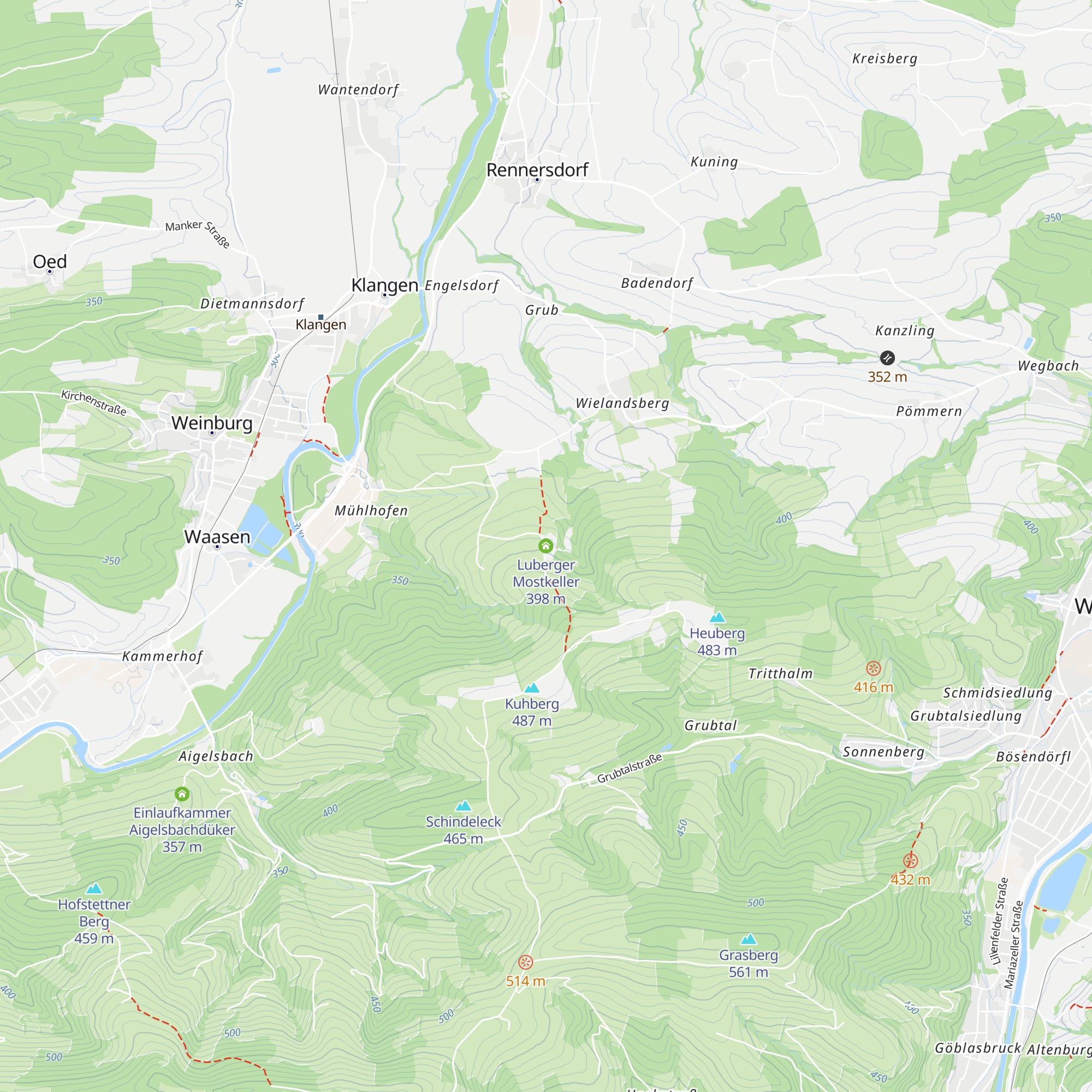 Luberger Mostkeller map