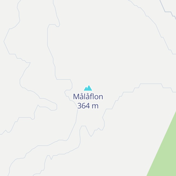 Map of Målåflon