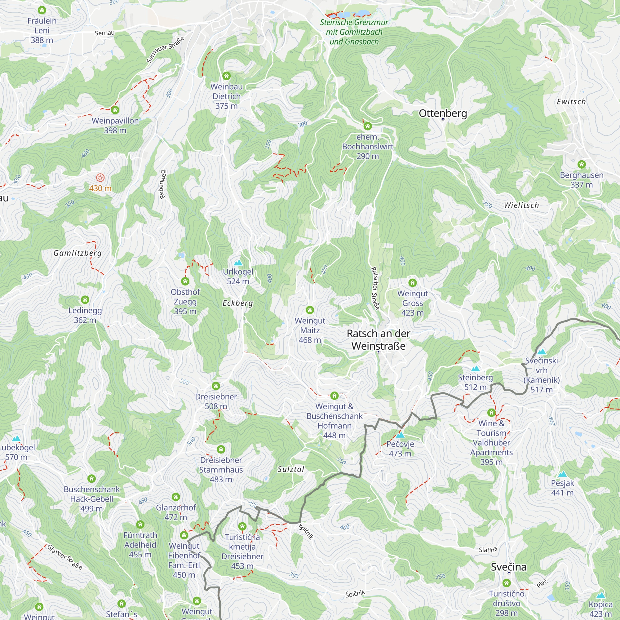 Weingut Maitz map