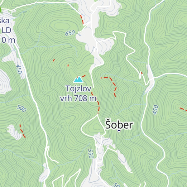 Map of Planinski dom obrtnikov