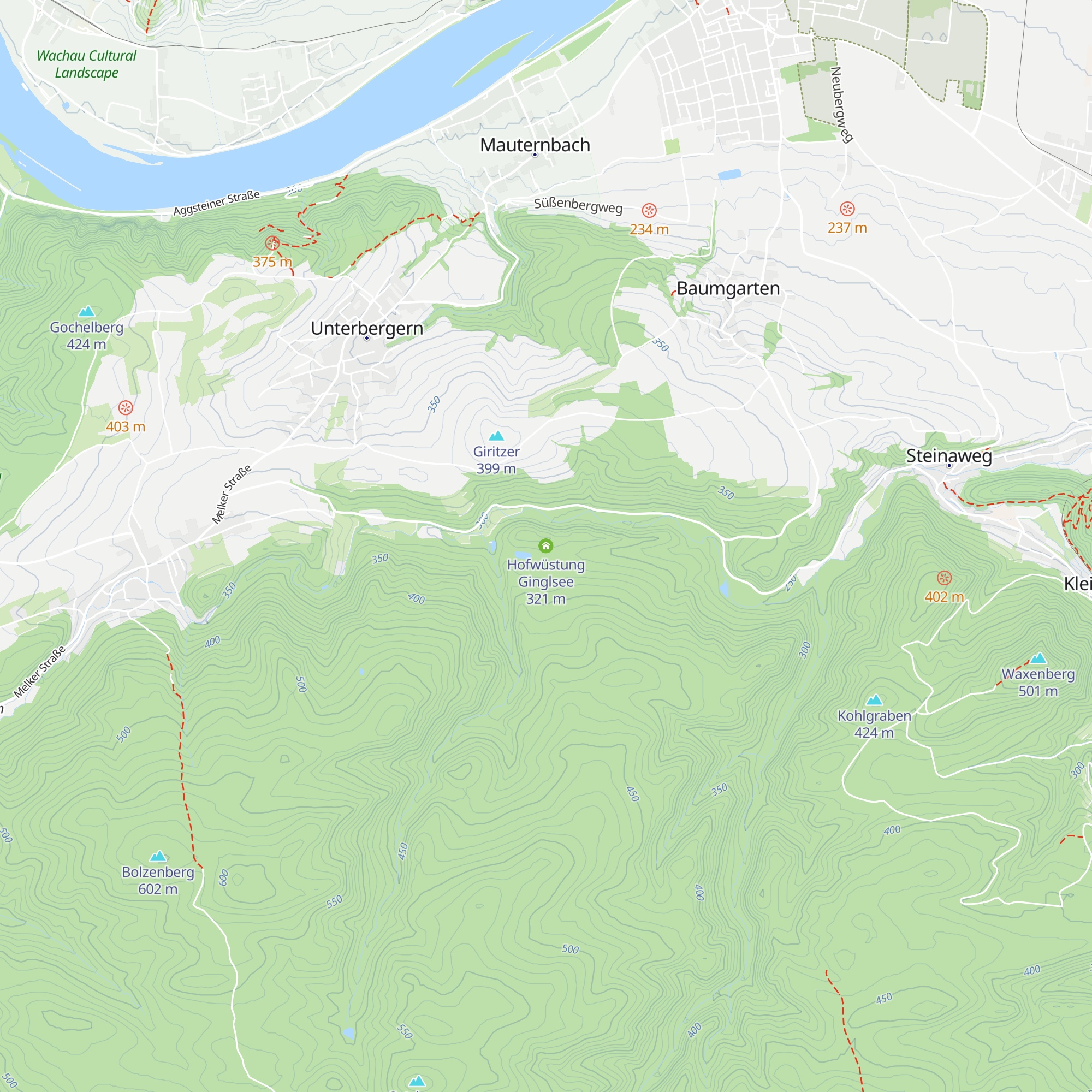 Hofwüstung Ginglsee map