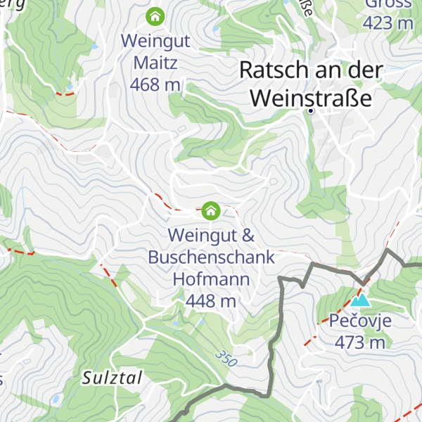 Map of Weingut & Buschenschank Hofmann
