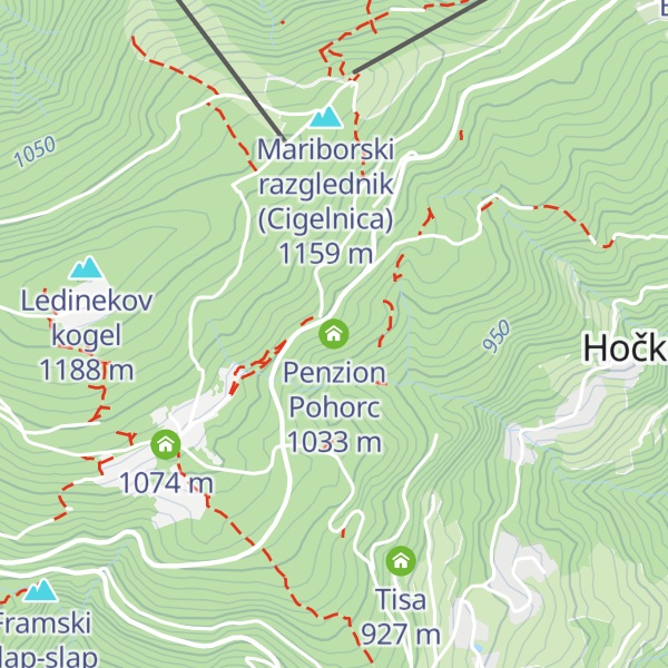 Map of Penzion Pohorc