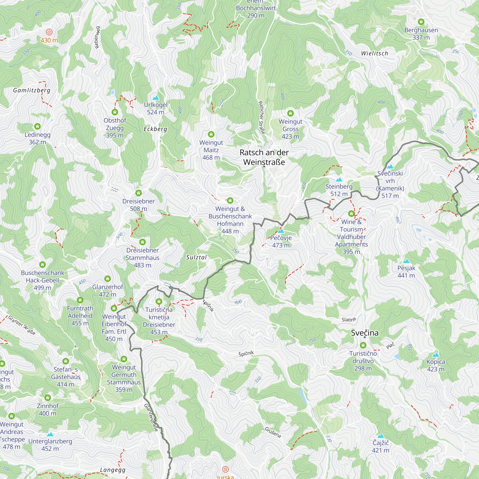 Baumann Vulgo Skapez map