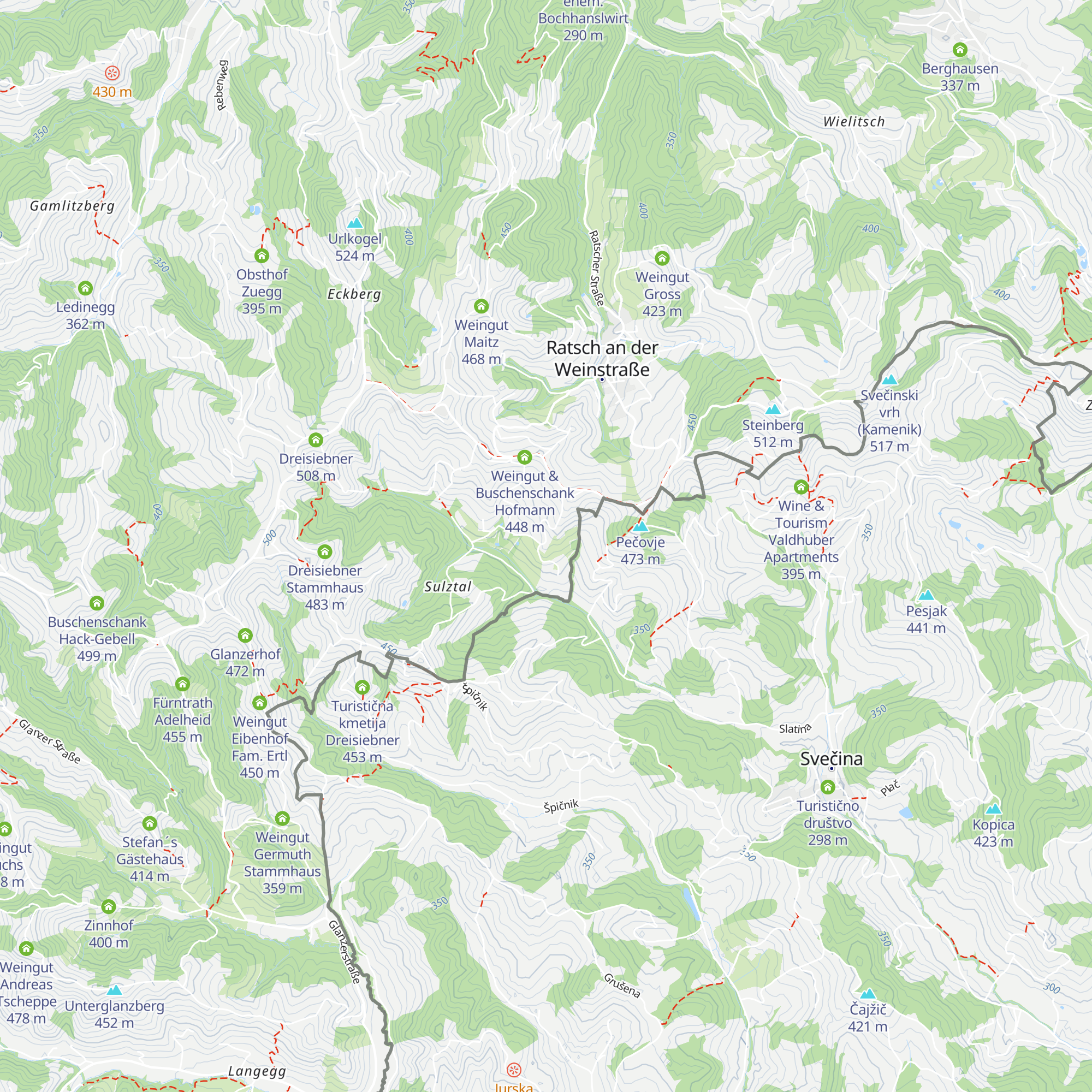 Baumann Vulgo Skapez map