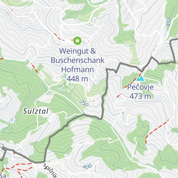 Map of Baumann Vulgo Skapez