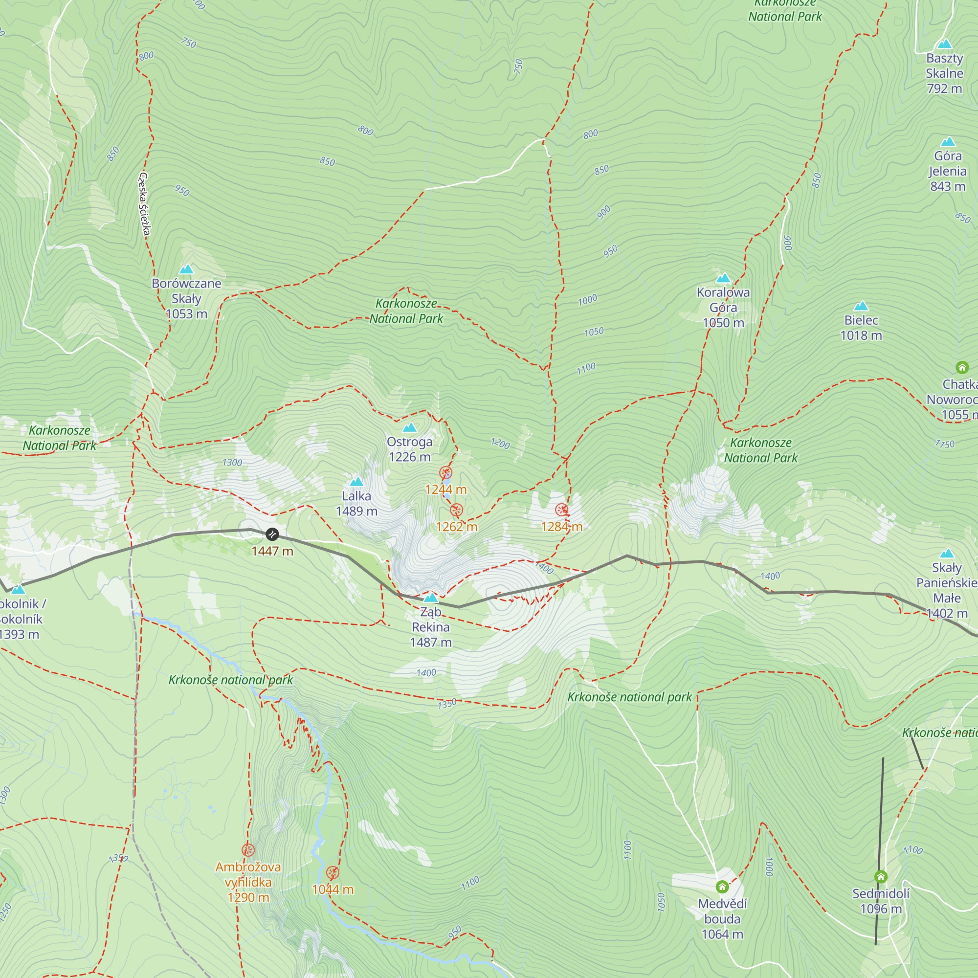 Chatka Wielkanocna map
