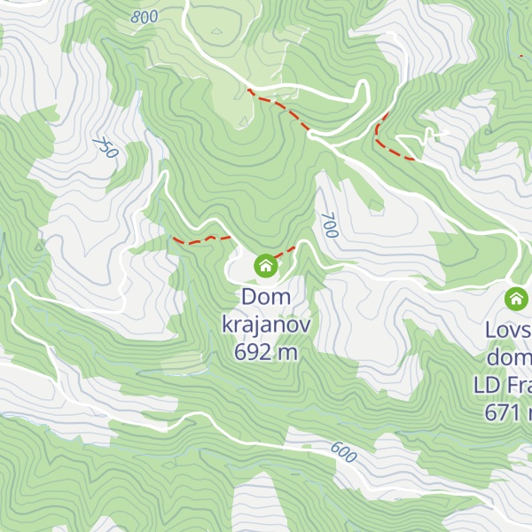 Map of Dom krajanov