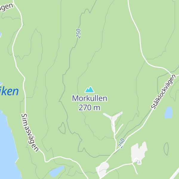 Map of Morkullen