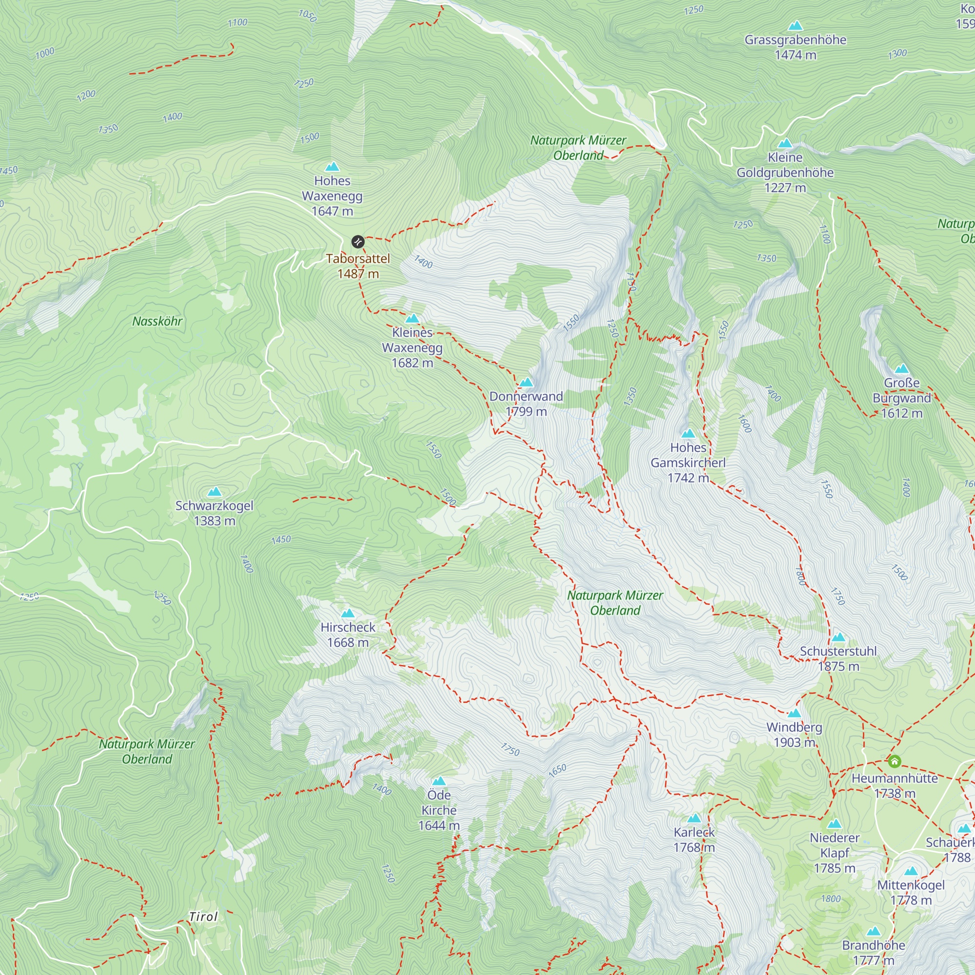 Großbodenalm map