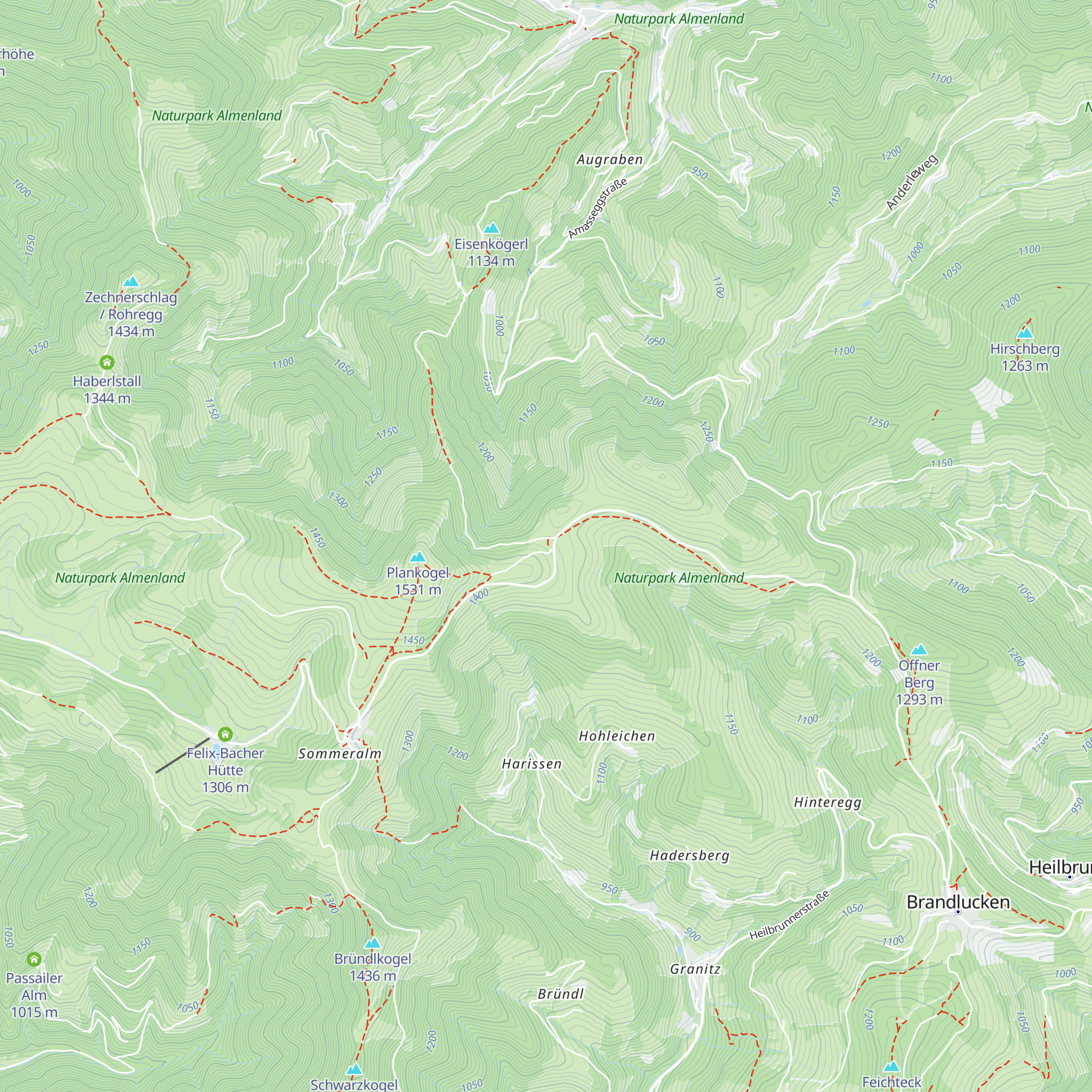 Stoakoglhütte map