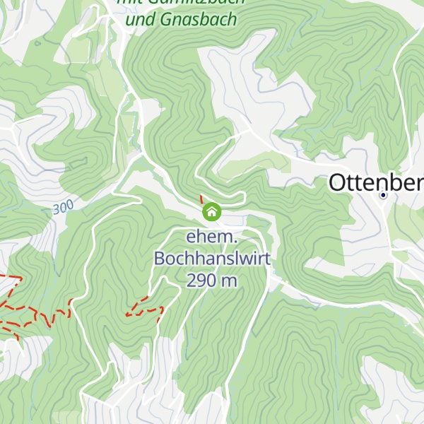 Map of ehem. Bochhanslwirt