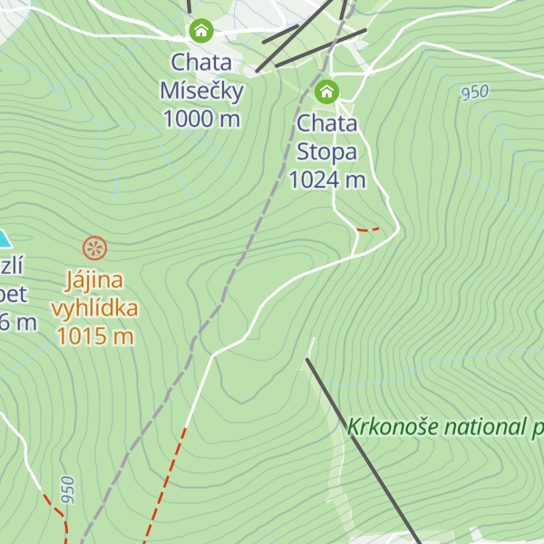 Map of Mechovinec