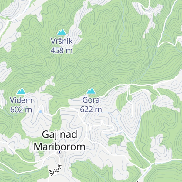 Map of Gora