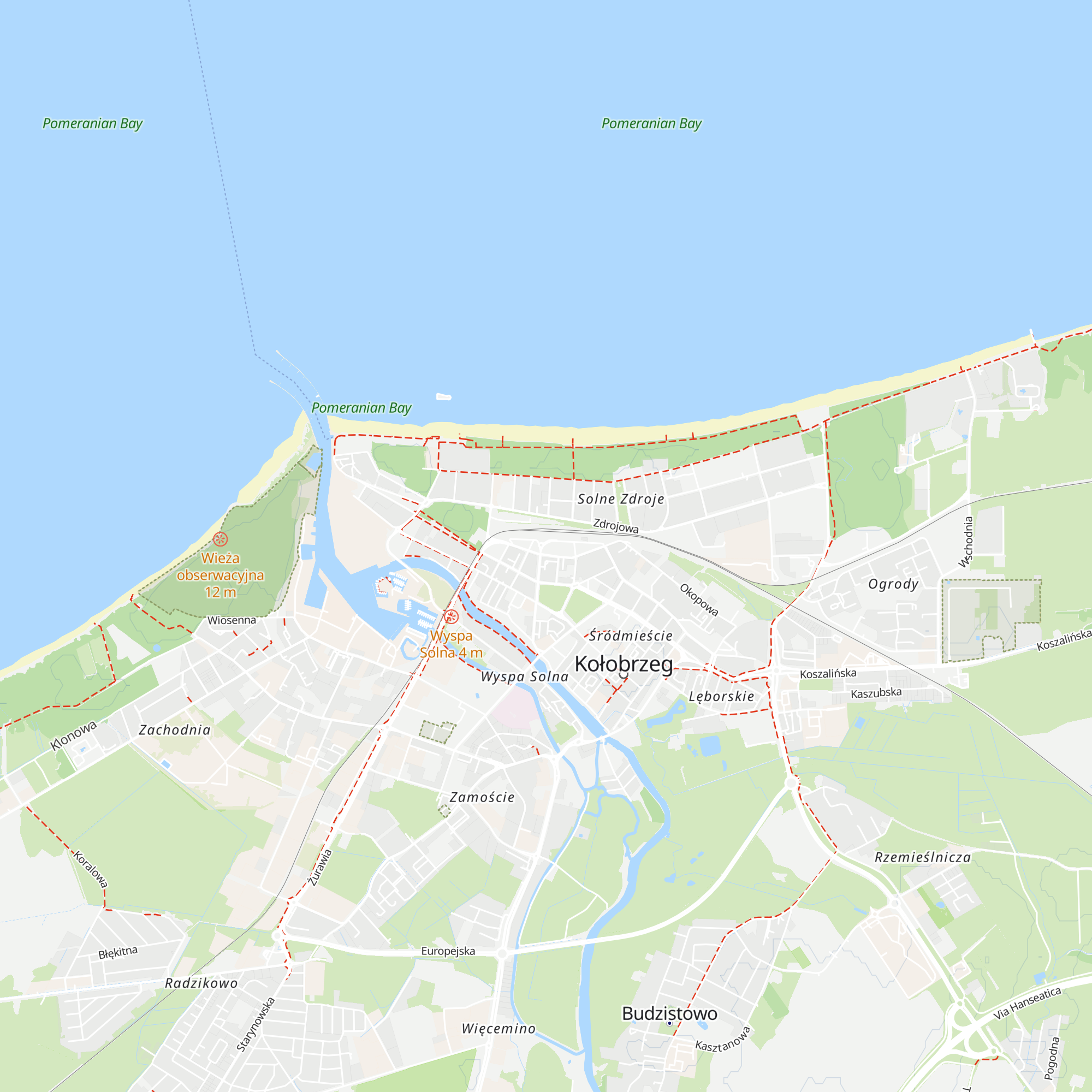 Punkt Informacji Turystycznej map