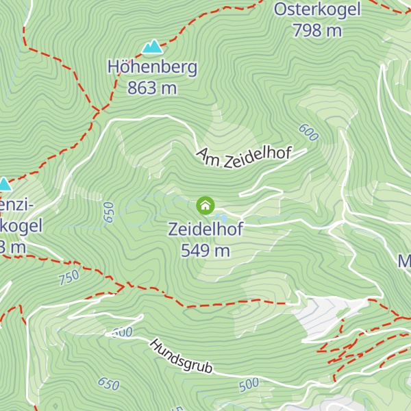 Map of Zeidelhof