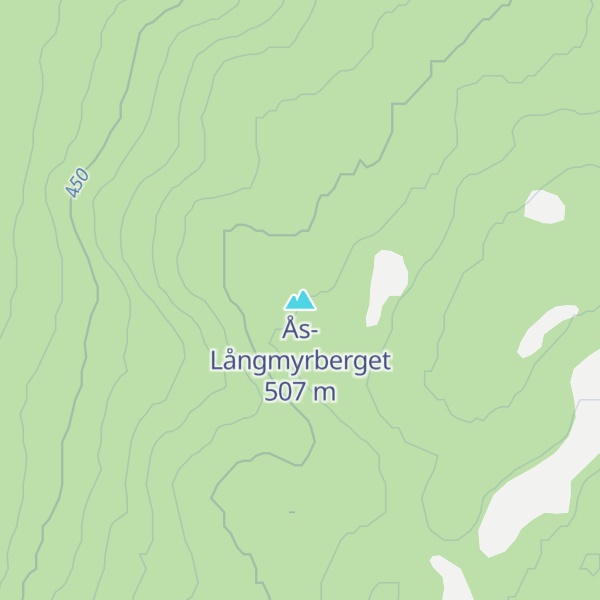 Map of Ås-Långmyrberget