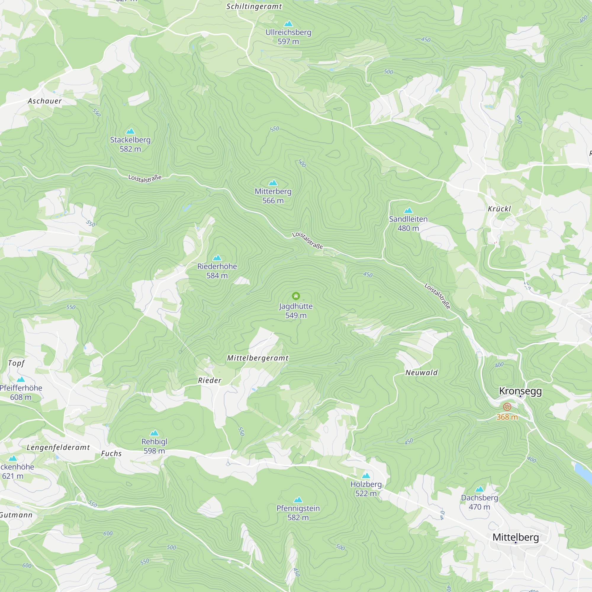 Jagdhütte map