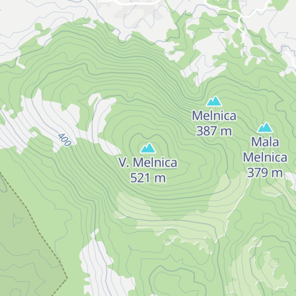 Map of V. Melnica