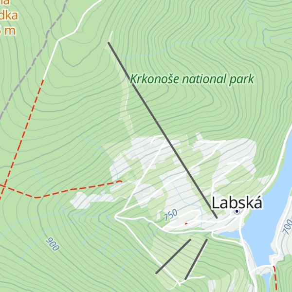 Map of Chata Jasanka