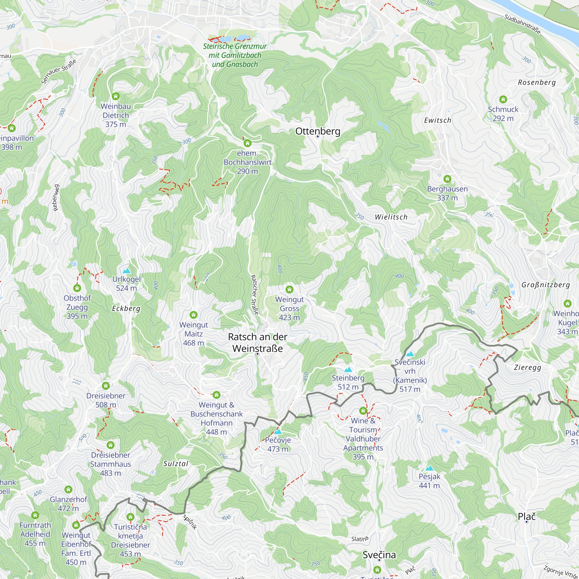 Weingut Gross map