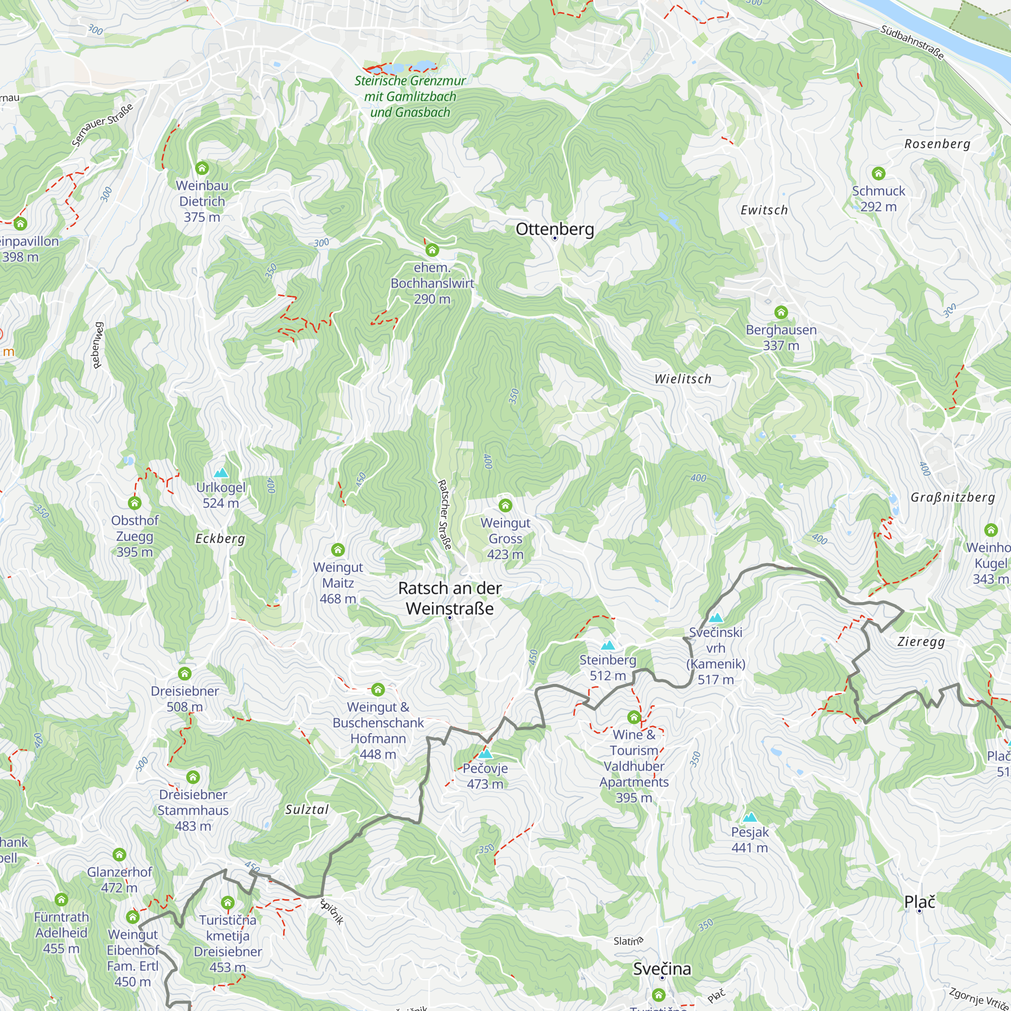 Weingut Gross map