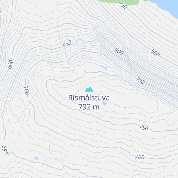 Map of Rismålstuva
