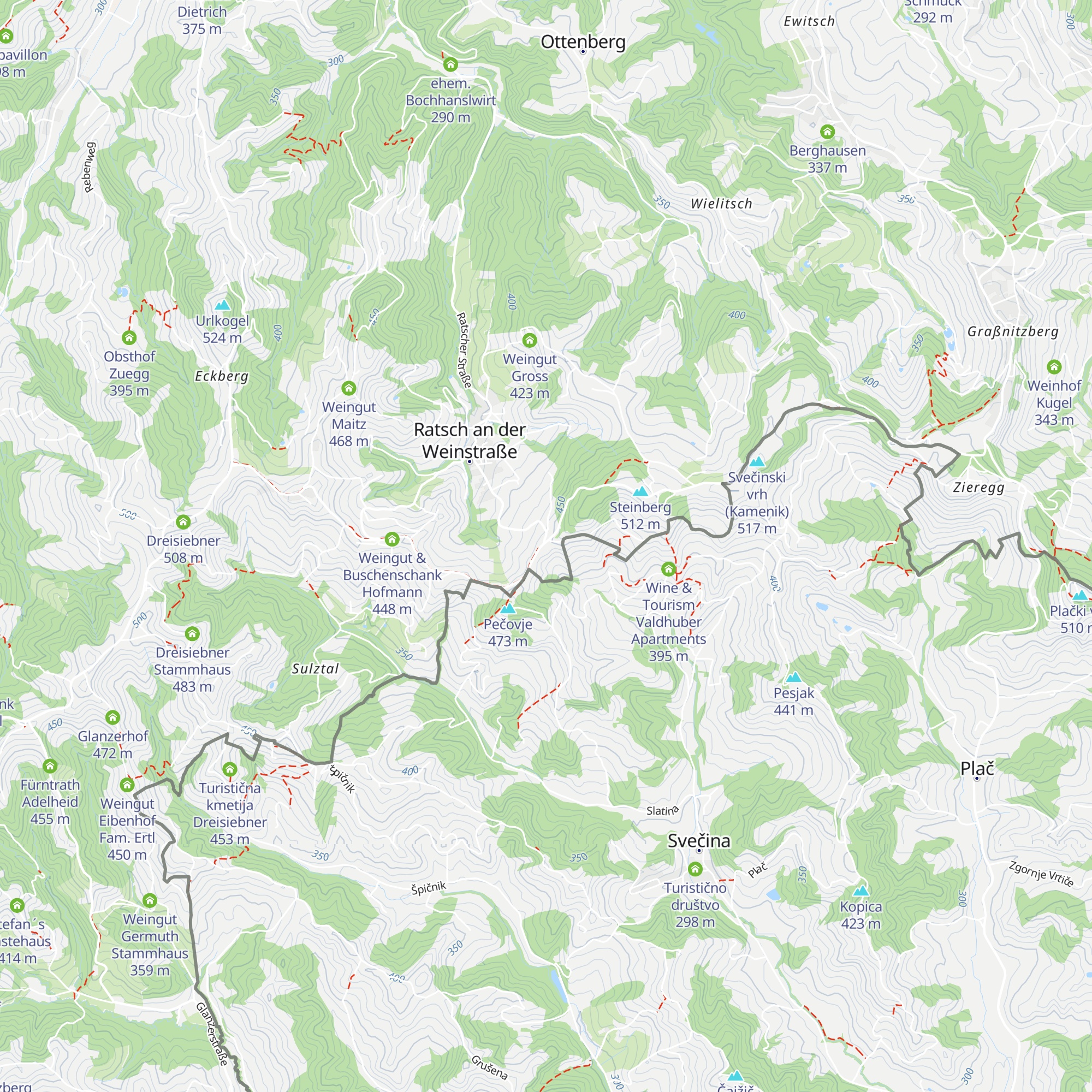 Weingut Bullmann map