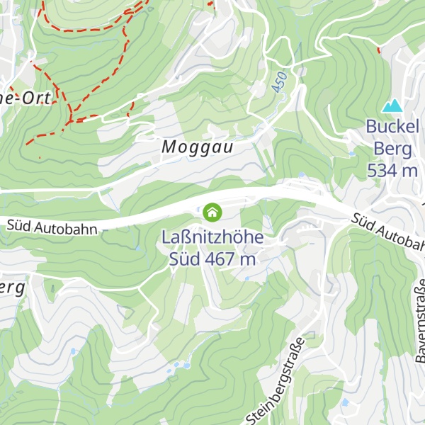 Map of Laßnitzhöhe Süd