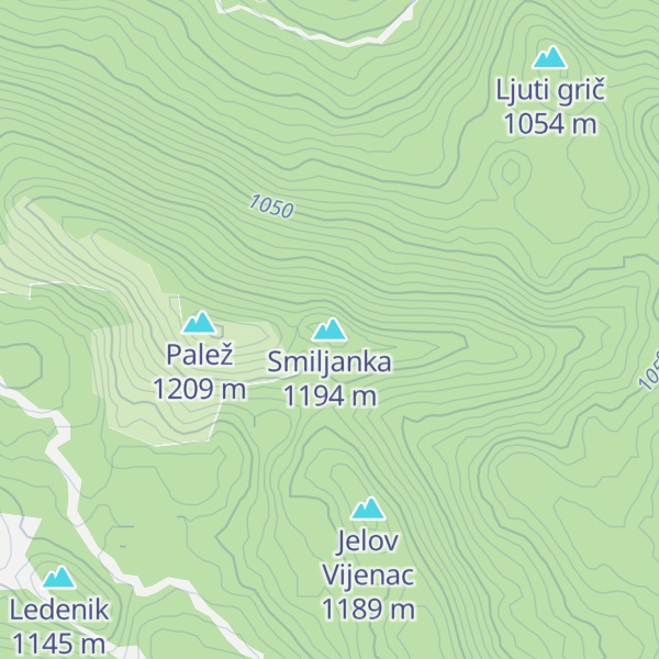 Map of Smiljanka
