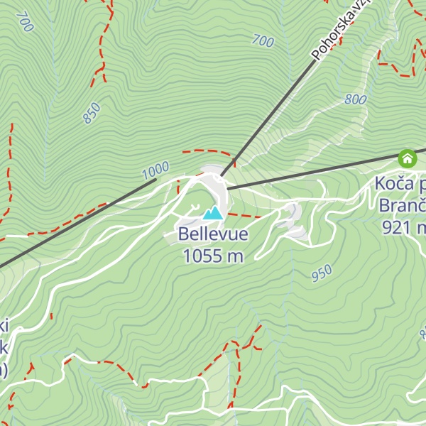 Map of Bellevue
