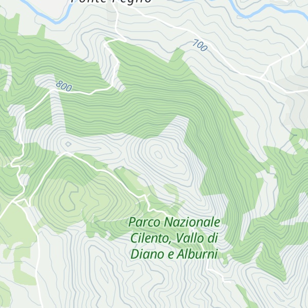 Map of Monte Totariello