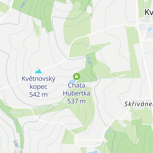 Map of Chata Hubertka