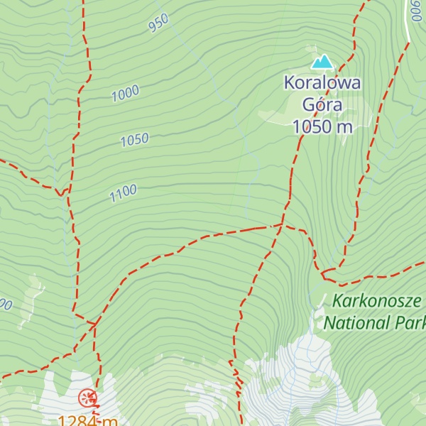 Map of Chatka pod Śmielcem