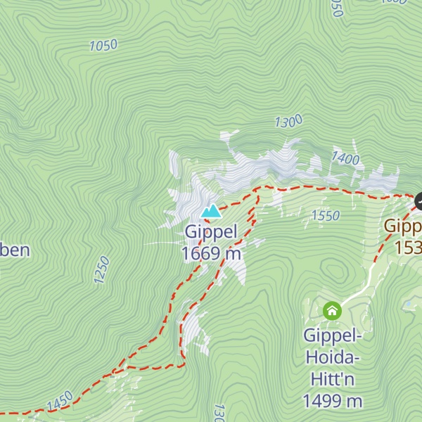 Map of Gippel
