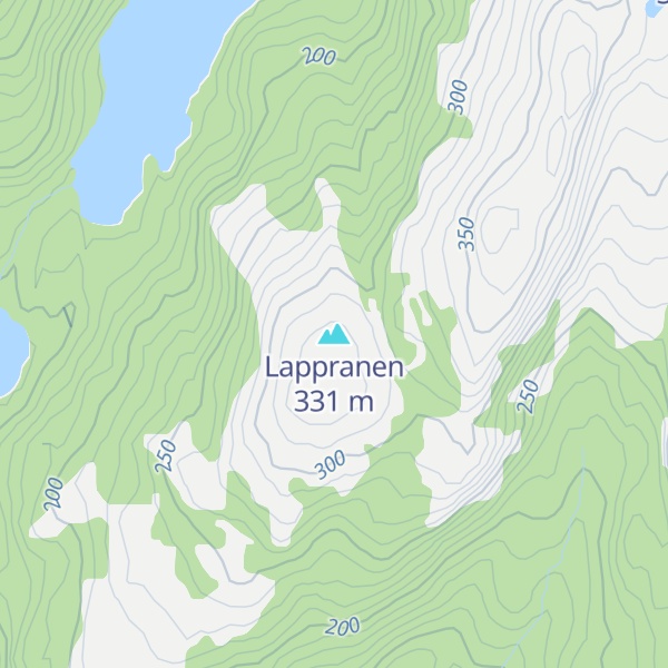 Map of Lappranen