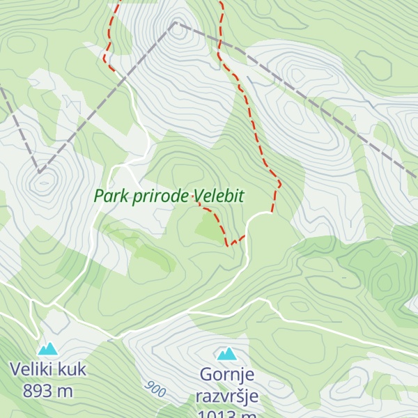 Map of Planinarsko sklonište Zlatino sklonište