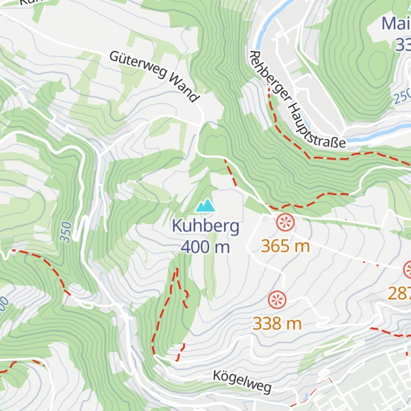 Map of Kuhberg