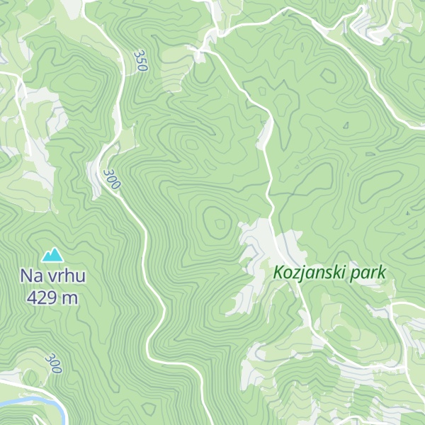 Map of Pirhov breg
