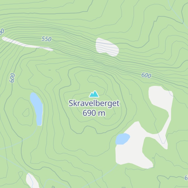 Map of Skravelberget