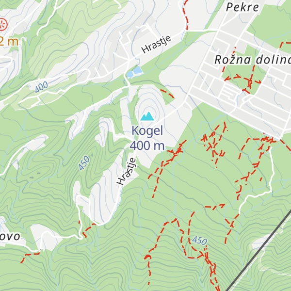 Map of Obrambni dom