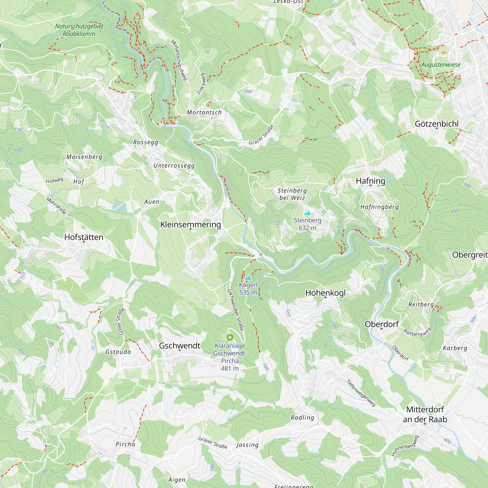 Modellsport Verein Weiz Vereinsconteiner map