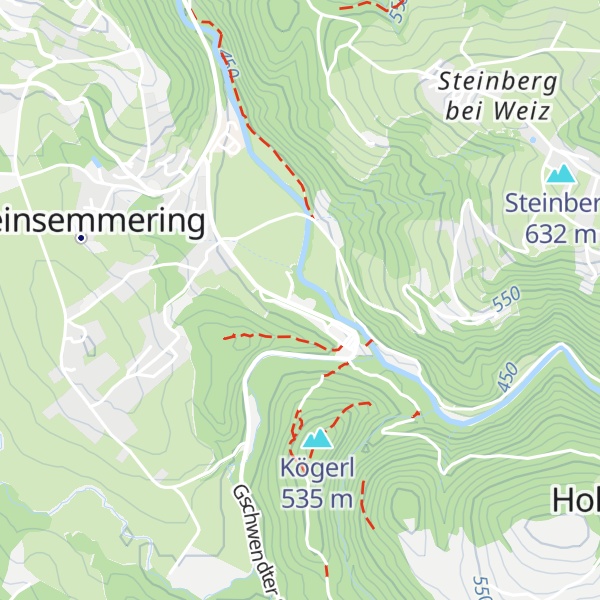 Map of Modellsport Verein Weiz Vereinsconteiner