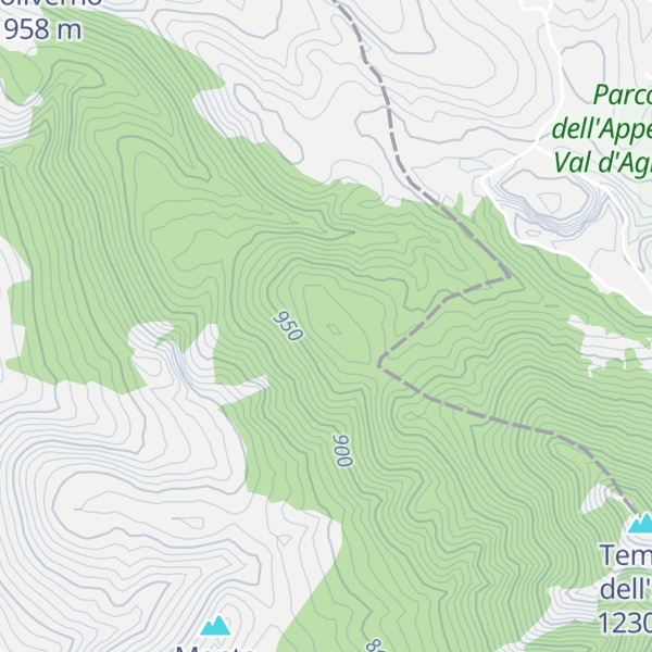 Map of Tempa Previtipietro