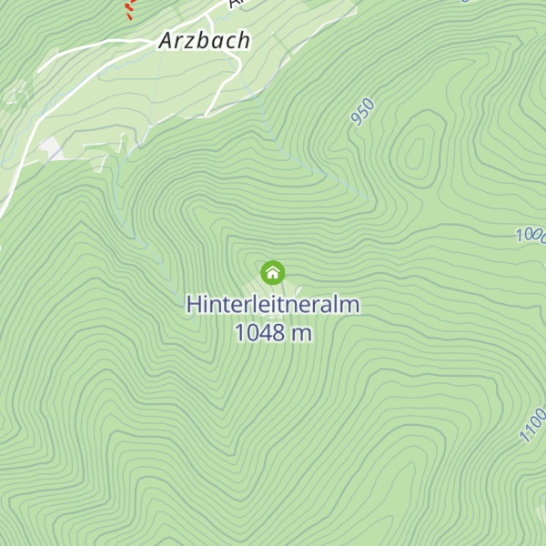 Map of Hinterleitneralm