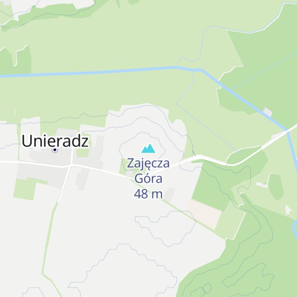 Map of Zajęcza Góra