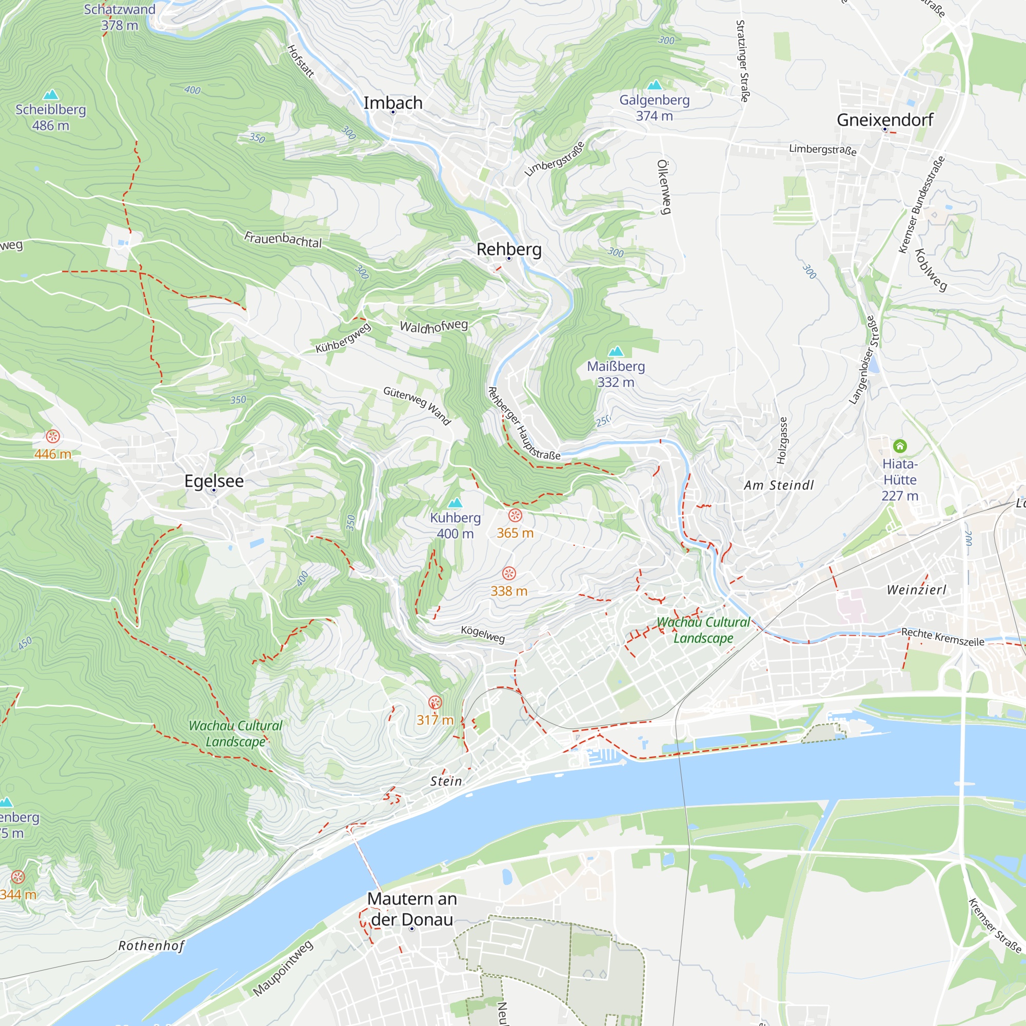 Schwarzalm map