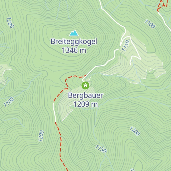 Map of Bergbauer