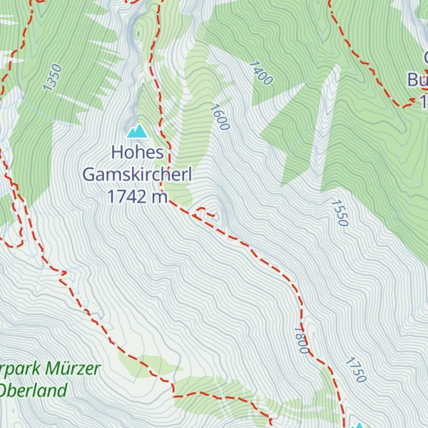 Map of Kleine Mitterbergwand
