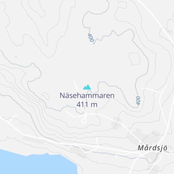 Map of Näsehammaren